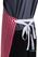 Whites waterdicht schort rood-wit gestreept | A581 6