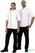 Whites Southside Unisex Koksbuis Korte Mouw Wit, Whites Chefs Clothing B998-M 9