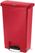Rubbermaid Slim Jim Front Step pedaalemmer 50ltr rood - GL026 2