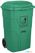 Jantex 120Ltr Container met Voetpedaal Groen - HC924