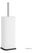 Jantex Vierkante Toiletborstel en Houder - wit - HT477