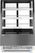 Koelvitrine 500L-144cm(h) | 3 schuine schappen | Wielen | Arktic 233443