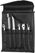Hendi Decoratieset 6 delig zwart PP greep |856291 2