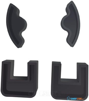 Buffalo AH069 rubber voetjes voor planeetmenger 10L (4 stuks)