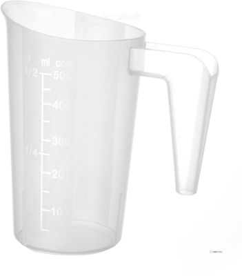 Hendi Maatbeker stapelbaar 0,5L | 95x136mm PP | 567814 1