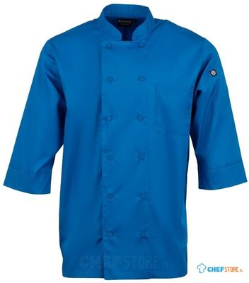 Colour by Chef Works unisex koksbuis blauw L | B178-L