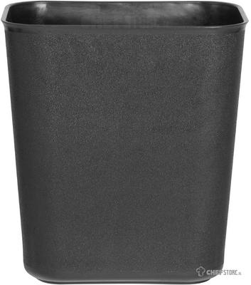 Bolero Hotel/kantoor Vuilnisbak 14ltr Zwart - FU599