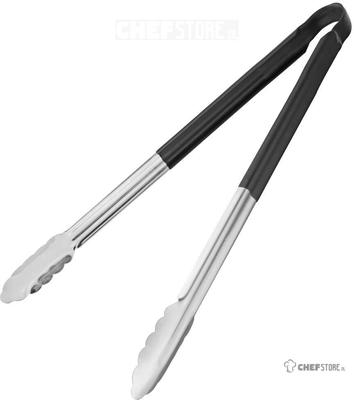 Vogue kleurcode serveertang zwart 40,5cm | HC848