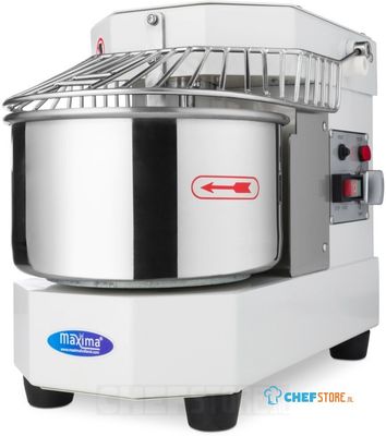 Maxima Spiraalkneder - 8 L - 4,5 Kg Deeg - Wit - 09361008