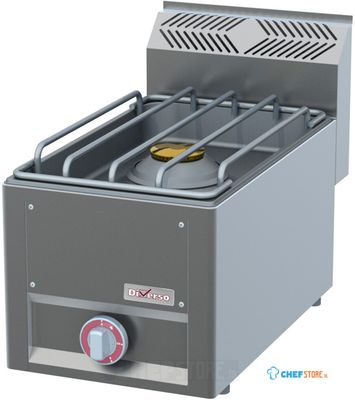 Diverso By Diamond Kookplaat 1 Brander 8 KW Zeer Krachtig -Top - WR-G1FT-13 1