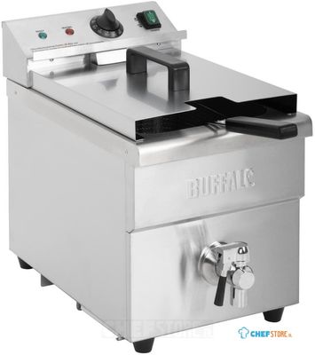 Buffalo enkele inductiefriteuse 7,5ltr | CP793