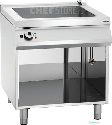 Bain Marie Pan, Elektrisch, Met Onderstel, Aanvoerkraan, Aftapkraan, 2x 1/1 + 2x 1/3 GN, 900 Serie, Bartscher 296304 1