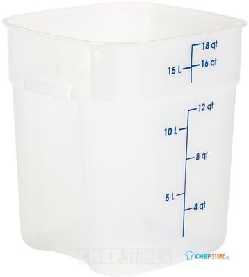 Cambro JM725 FreshPro CamSquare container 17,2 Liter