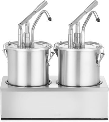 Sauspomp Roestvast Staal Set 2 Stuks - HENDI - 9L - 400x200x(H)440mm - 558119 1