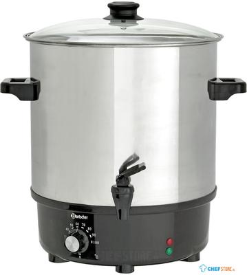 Bartscher Glühweinpan Heetwaterpan 25L CNS - A200052 1