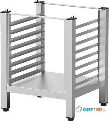 Onderstel Bakerlux met 8X (46X33cm) geleiders | Unox XWKRT-08HS-H 1