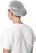 Whites nylon muts met klep en haarnet | B226 3