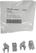 Set 4 Clips tbv 7487.0165 - 0170 - 0175 - 0180, combisteel 7487.0182 2