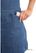 Chef Works Urban Berkeley Denim schort met bretels middenblauw | BB207 2
