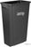 Jantex Smalle Afvalbak Zwart 80ltr - DX966
