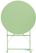 Bolero Stalen Klaptafel Rond Lichtgroen 595mm - Bolero FT272 2