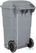 Jantex 120Ltr Container met Voetpedaal Grijs - HC923 4