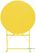 Bolero Perth Zachtgele Trottoirstijl Ronde Tafel 600 Mm - HZ369 2