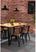 Bolero HZ804 Bistro Curve Armstoelen met Houten Zitting Zwart (4 stuks) 6
