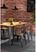 Bolero HZ805 Bistro Curve Armstoelen met Houten Zitting Donkergrijs (4 stuks) 5