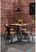Bolero HZ805 Bistro Curve Armstoelen met Houten Zitting Donkergrijs (4 stuks) 10