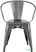 Bolero HZ807 Bistro Curve Armstoelen Donkergrijs (4 stuks) 2