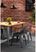 Bolero HZ807 Bistro Curve Armstoelen Donkergrijs (4 stuks) 6