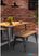 Bolero HZ809 Bistro Eettafel met Mangohouten Blad en Donkergrijze Poot 1450mm 10