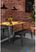 Bolero JA329 Bistro Metalen Bank Donkergrijs 1000mm (2 stuks) 7
