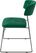 Mundo Stapelbare Stoel green - fire retardant - 54x55x79cm (bxtxh) - 53003 - veba 53003 2