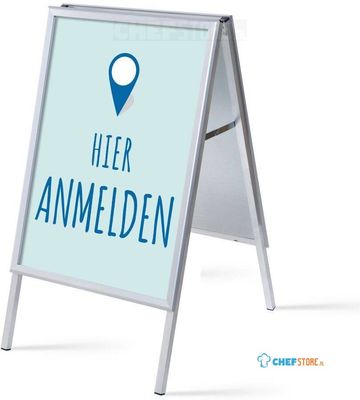 Syna A-Bord A1 Complete Set hier Melden Blauw Duits - ZPA1G32MEI257