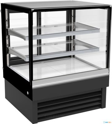 Koelvitrine B=0.9m | Schuifdeuren | Rechte voorruit | Combisteel 7450.0820 1