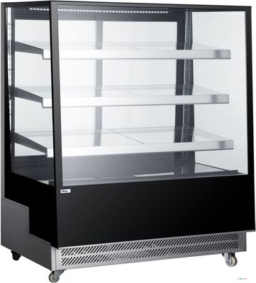 Koelvitrine 650L-144cm(h) | 3 schuine schappen | Wielen | Arktic 233320 1