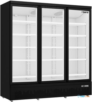 SARO Koelkast met Glasdeuren Model GTK 1530 PRO