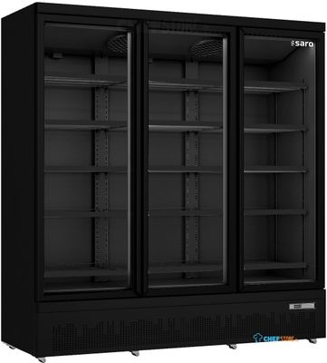 SARO Vrieskast met Glasdeuren Model GTK 1480 S PRO