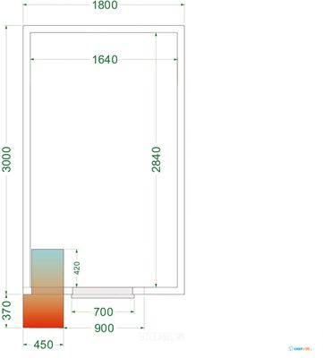 Koelruimte (Compleet met Monoblock) - CRPF1830