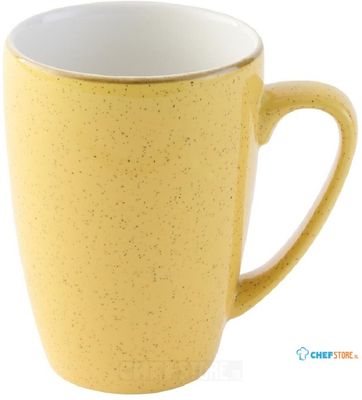 Churchill Stonecast Mustard Mok 340 Ml Pak van 12 - DX042