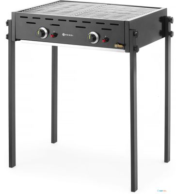 Roast-Master Pro Zwart, HENDI, Zwart, 11,6kW, 790x560x(H)900mm - 148822 1