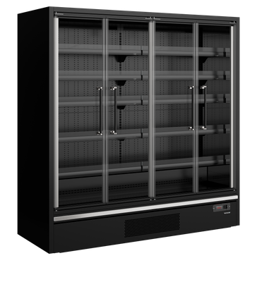 TEFCOLD Multideckkoeler, Supermarkt - GALAXY+ GP20FGD BLACK