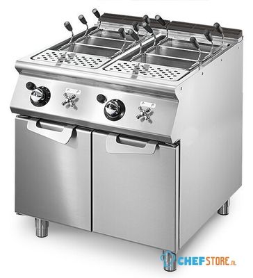 Mastro Pastakoker Op Gas, 2 Gn 1/1 Bakken, Capaciteit: 2X 40 Liter | VS9080CPGS 1
