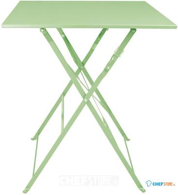 Bolero Stalen Klaptafel Lichtgroen 600mm - Bolero FT271
