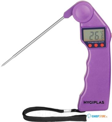 Hygiplas Easytemp Kleurcode Thermometer Paars - Hygiplas CH739