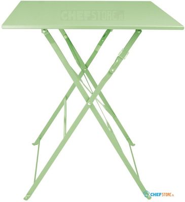 Bolero Stalen Klaptafel Lichtgroen 600mm - Bolero FT271