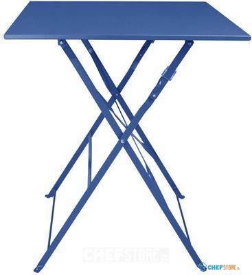 Bolero Perth Pavement Style Vierkante Tafel Donker Marineblauw - FU540