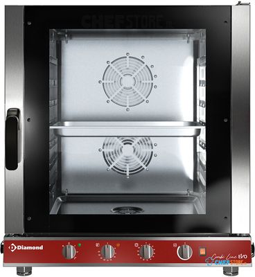 Diamond DFV711/CMC Elektrische stoom/convectieoven, 7x GN 1/1 mechanisch